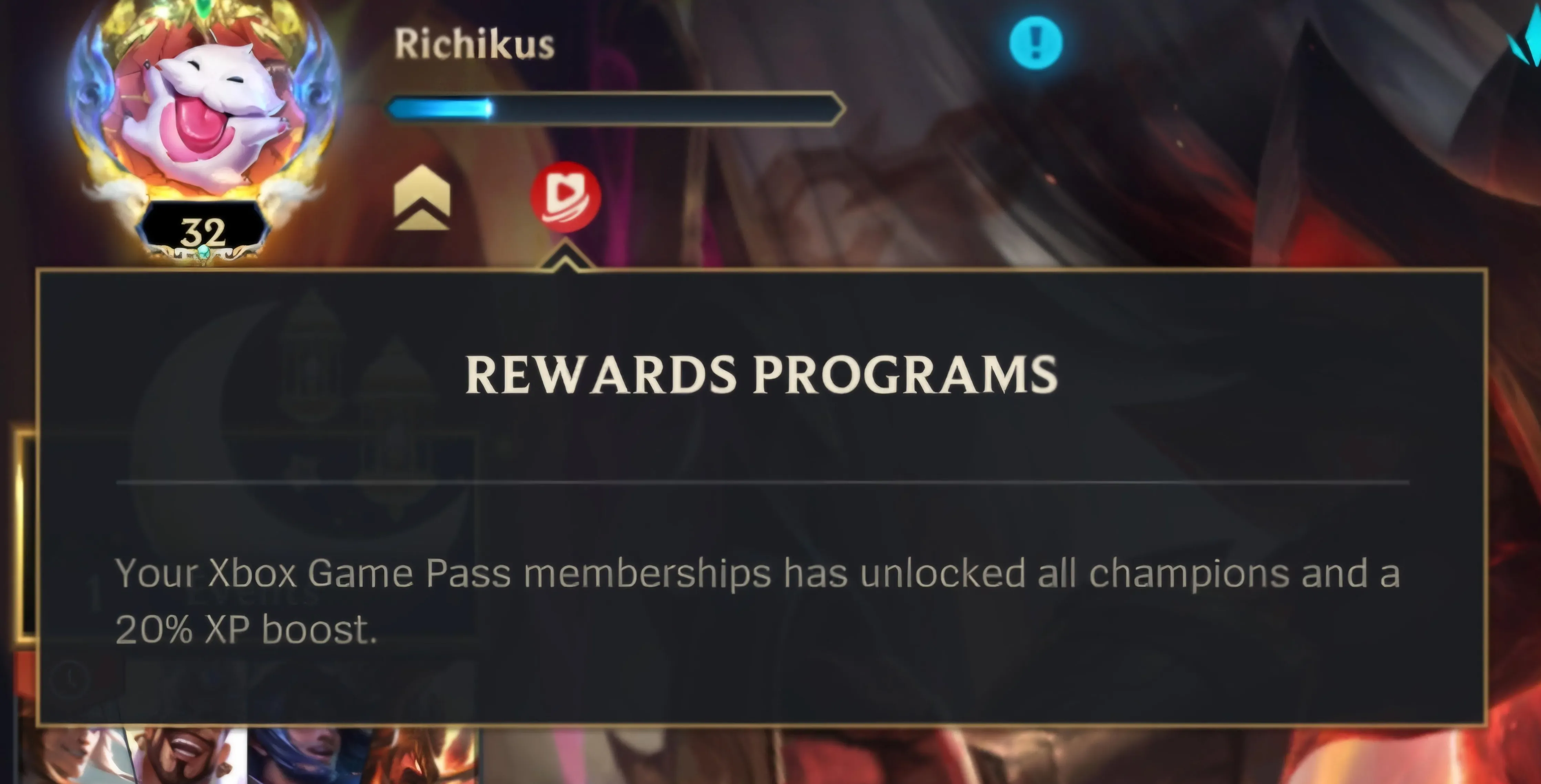 Xbox Game Pass Benefits for Wild Rift